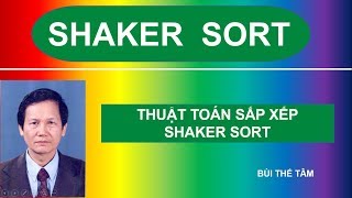 (10) Shaker sort algorithm – Bui The Tam