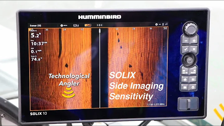 Humminbird SOLIX | Side Imaging Sensitivity | The Technological Angler