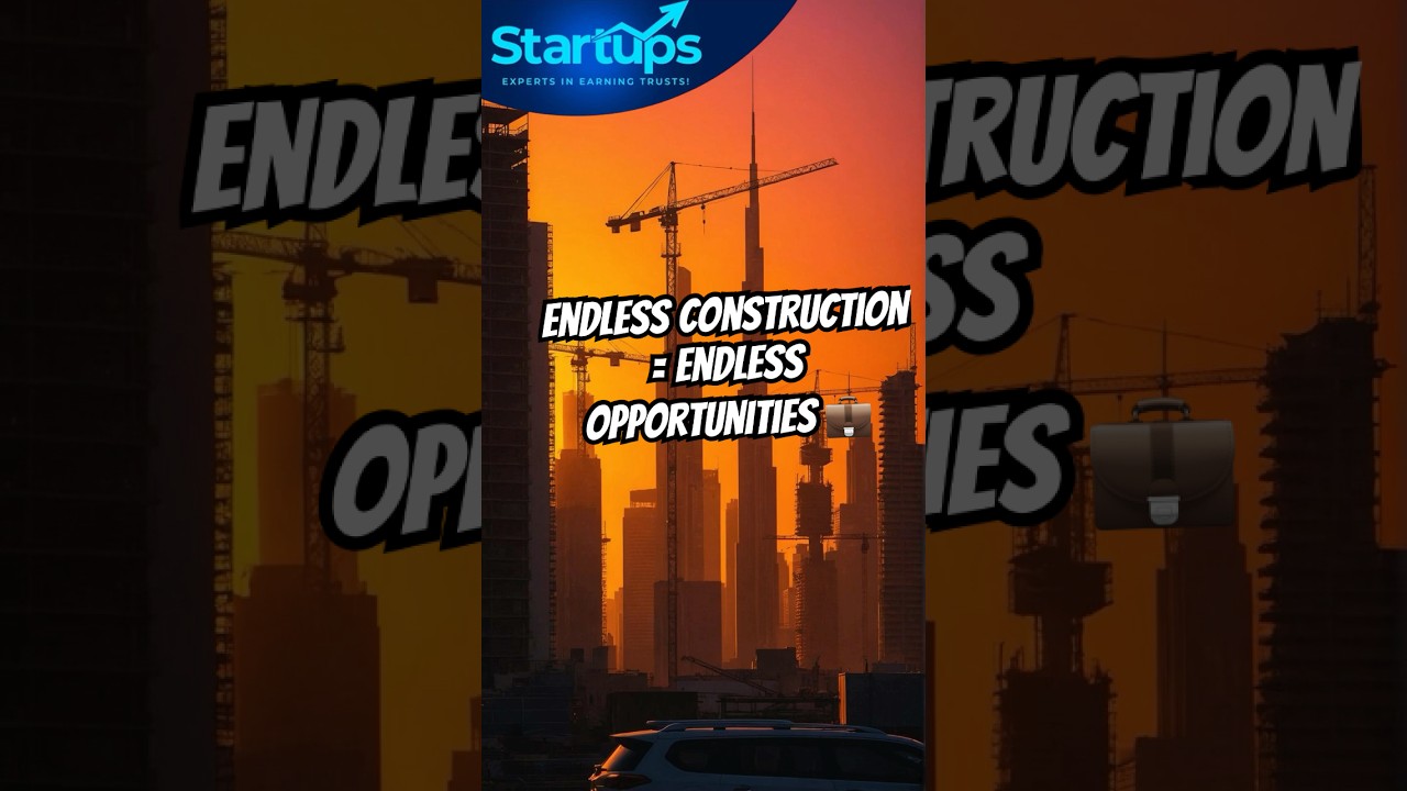 Dubai: Where Construction Never Stops! Start Your Building Materials Business Today 🏗️✨