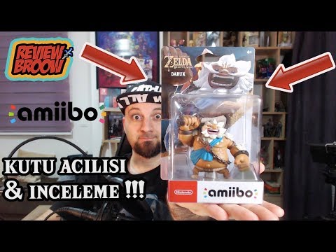 DARUK CHAMPION AMIIBO- İNCELEME & KUTU AÇILIŞI (Zelda: Breath of the Wild -)