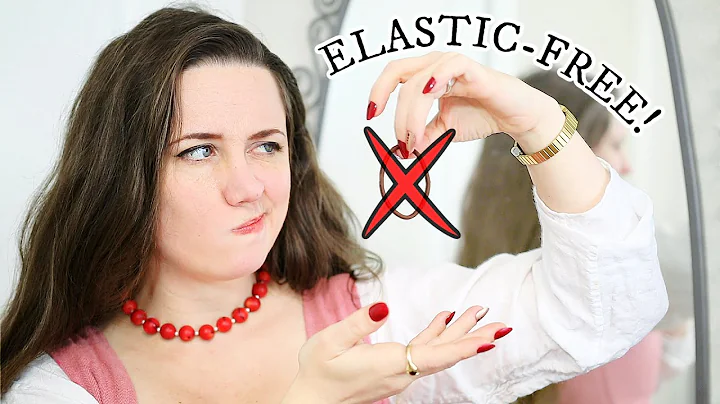 I stopped wearing hair elastics for a year....AND ...