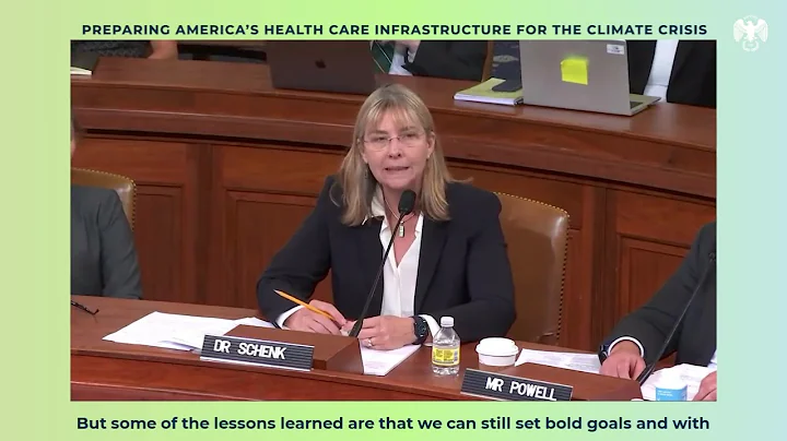 Rep. Linda Sanchez and Dr. Elizabeth Schenk: Prepa...