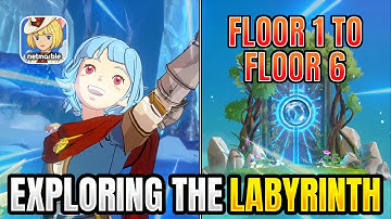 Exploring the Labyrinth | Floor 1 to Floor 6 【Ni no Kuni: Cross Worlds】