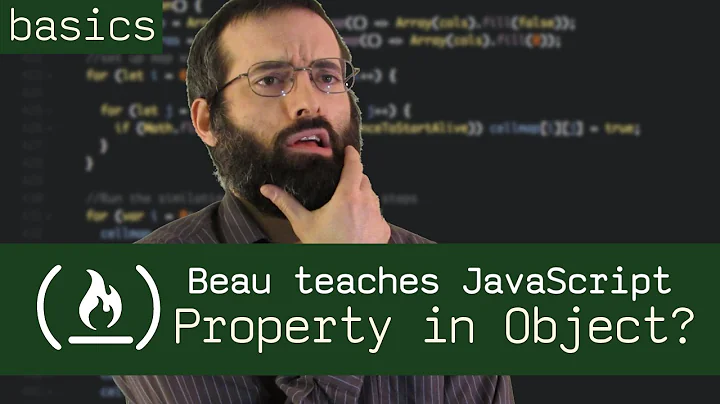 Check if a property is in an object - Beau teaches JavaScript