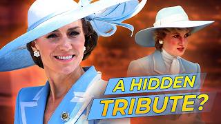 Kate Middleton's 2026 Trooping The Colour Look Was A Nod To Princess Diana
