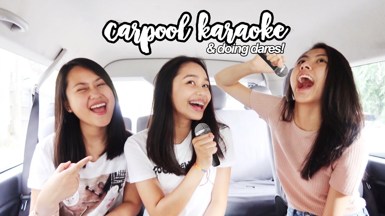 Carpool Karaoke + Doing Dares 2017! ThatsBella YouTube