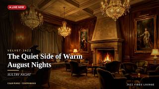 Piano Jazz for Warm August Nights β Piano & Warm Bass Gentle Interlude