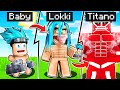 DIVENTO da FIGLIO LOKKI a BIG TITANO D'ATTACCO su ROBLOX ITA!!