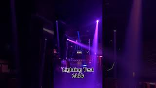 Light Test Ok. Işık Sistem Testi Tamamdır