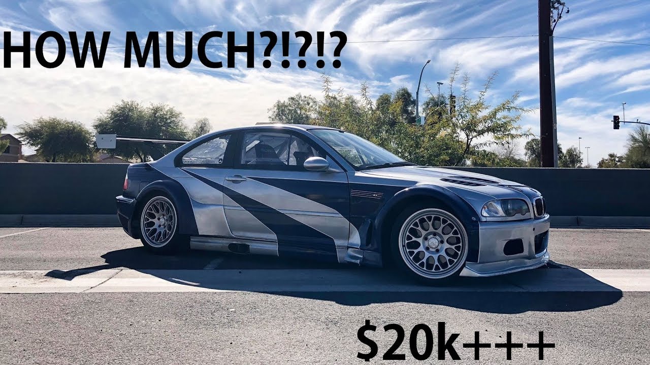 How Much Did The Nfs M3 Gtr Cost To Build Youtube