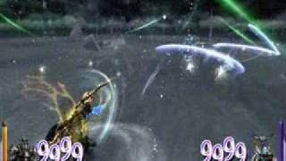 Dissidia Final Fantasy English - Exdeath Leveling trick - Gabranth