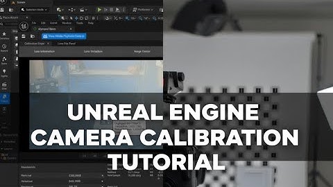 UE5 Lens Calibration for Virtual Production | Accurate Camera Tracking & Distortion Fix