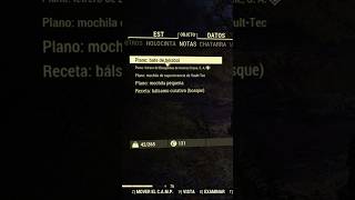 Resolviendo el bug de Fallout 76 “No puedo ver los planos” #Fallout76 #Bug
