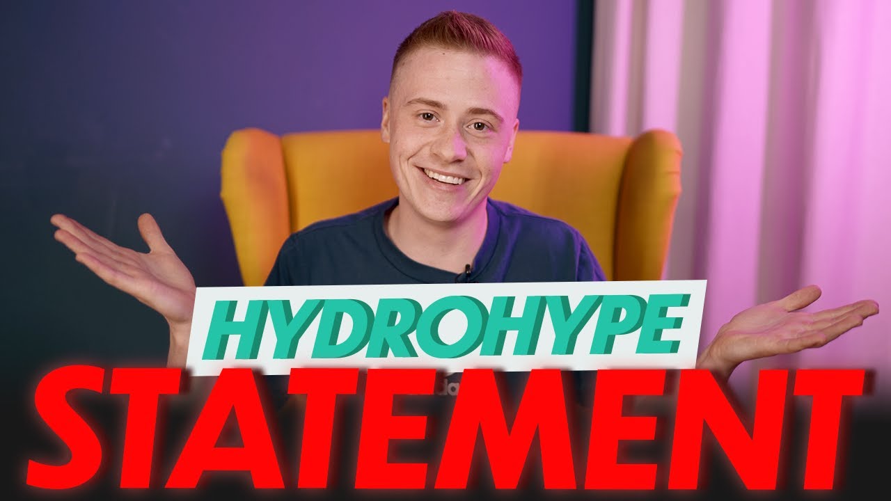 HydroHype Statement! Es geht weiter…