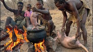 Vida primitiva e perigosa: a tribo Hadzabe na natureza selvagem africana