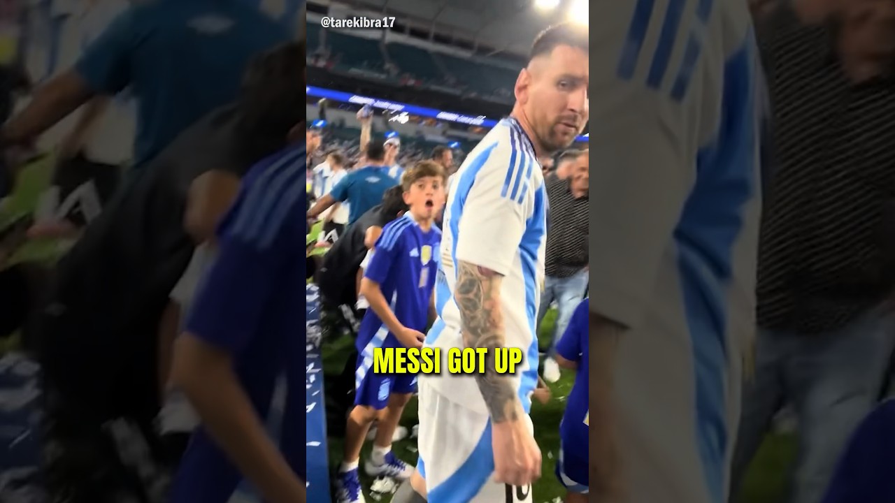 Messi Refused To Take A Picture With This Fan!