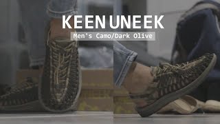 [รีวิว] Keen Uneek Men's Camo/Dark Olive