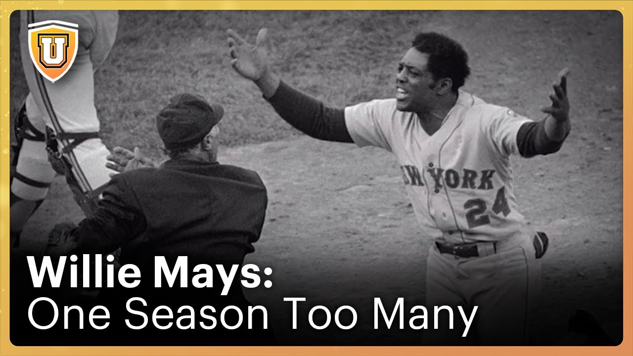 Baseball great Willie Mays: did he stay in the game for too long? 