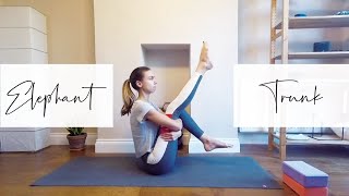 Slow yoga sequence to Eka Hasta Bhujasana (Elephant Trunk Pose)