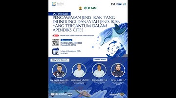 Webinar Pengawasan Jenis Ikan Yang DIlindungi