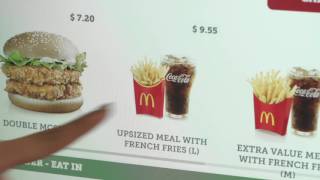 A New Way to Order using McDonald’s® Self-Ordering Kiosk