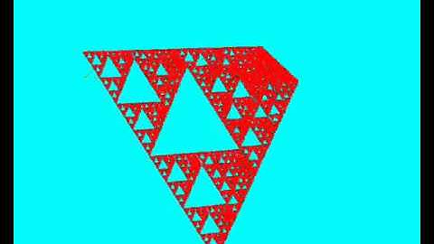 3D Sierpinski Gasket