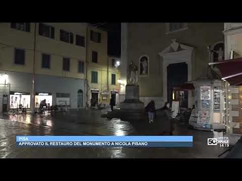Video Restauro del monumento a Niccola Pisano in Piazza del Carmine: approvato il progetto