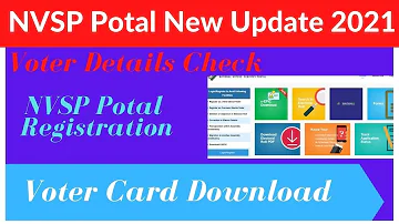 NVSP Portal New Update | How To Voter List Download [ RD Internet]@EraFriend