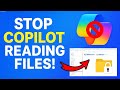 Stop Copilot from Reading Your PC Files | Disable File Access in Windows 11