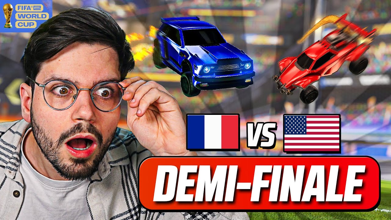 LE MATCH ROCKET LEAGUE DU SIÈCLE ?! (DEMI FINALE FIFA WORLD CUP FRANCE VS USA)