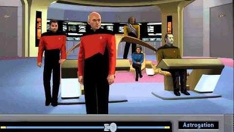 IE 8 PC games preview - Star Trek TNG : A Final Unity (1994)