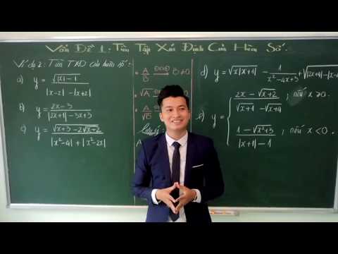 Video [Đại Số 10]- Tìm Tập Xác Định Của Hàm Số - ThS. Võ... - youtube