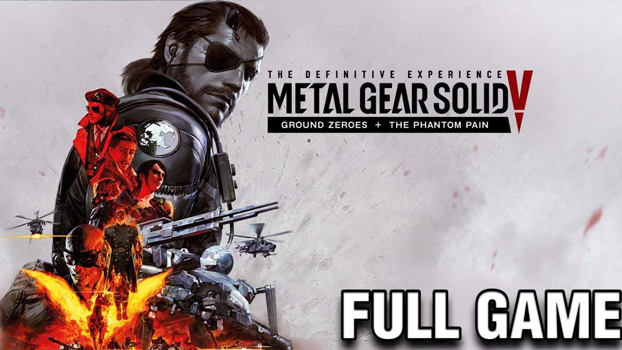 metal gear solid v spec  2022  Metal Gear Solid V Longplay Walkthrough [Ground Zeroes+The Phantom Pain] Full Gameplay