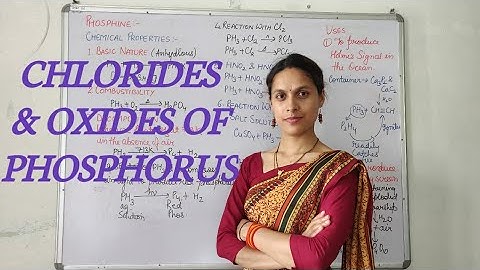 12th||NEET||AIEEE||NITROGEN FAMILY (LECTURE X)||CHLORIDES & OXIDES OF PHOSPHORUS