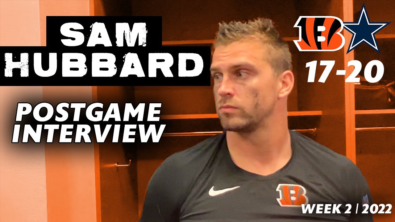 Sam Hubbard on Bengals Defensive Performance in Loss to Cowboys NFL Week 2 YouTube