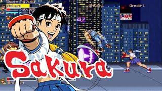 Sakura Kasugano Final Fight  LNS #finalfight #cody  #codyfinalfight #openbor #openborgames