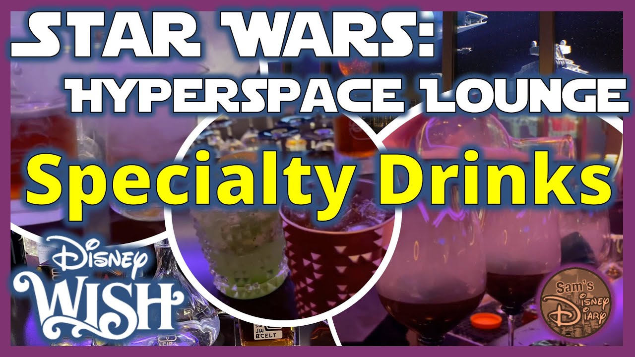 Disney Wish: An Exclusive Look at Disney's Star Wars Hyperspace Lounge