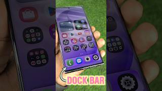 How to Add DOCK BAR on Any Samsung Galaxy Phone's | #SamsungDockBar #samsung #short