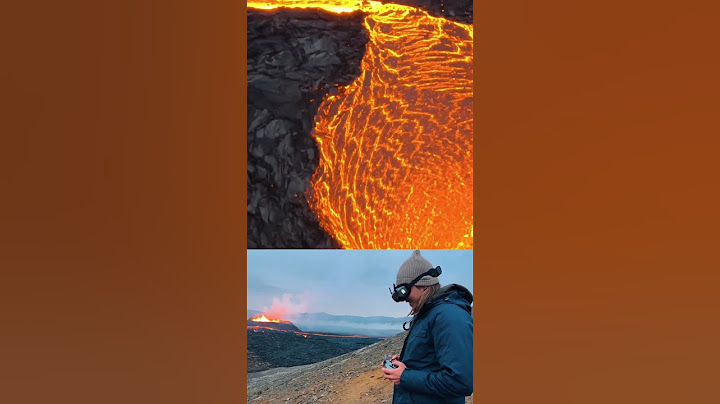 FPV drone vs Volcano #fpv #volcano #iceland