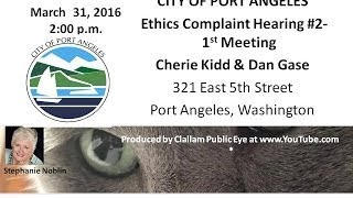 2017 03 31 Ethics Complaint Hearing # 2 1st meeting