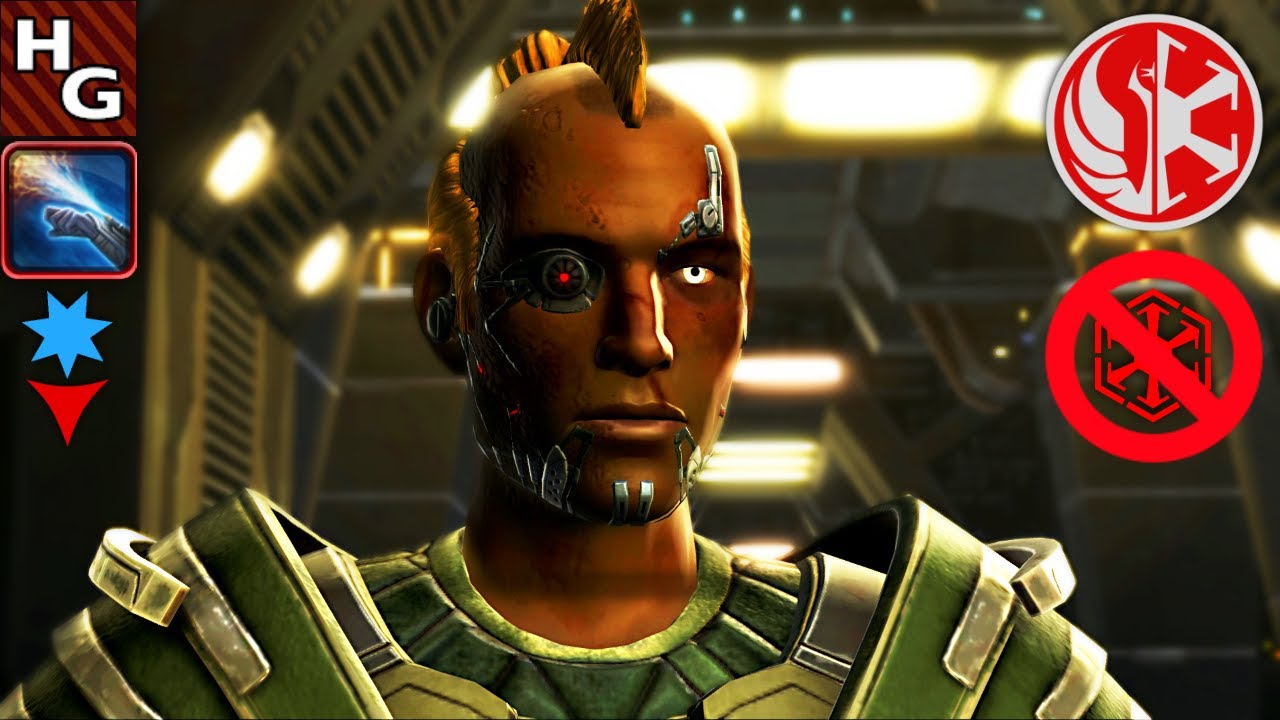 SWTOR Meeting Jekiah Ordo Bounty Hunter [Male] - YouTube