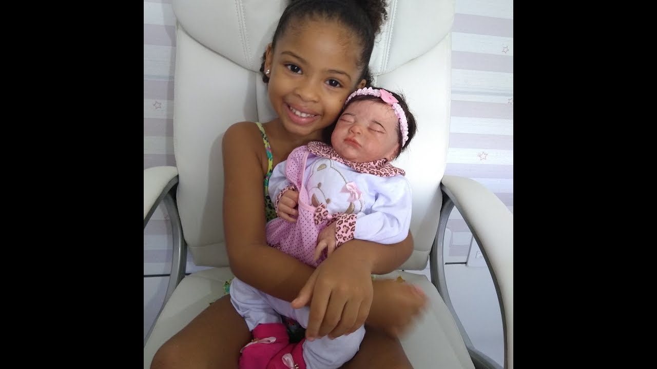 Chegada da minha bebe reborn Isadora
