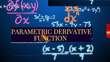 WHAT IS ABOUT PARAMETRIC DERIVATIVE  FUNCTION ?