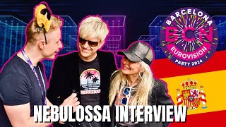 "PEOPLE ARE REALLY GETTING OUR MESSAGE" | NEBULOSSA INTERVIEW | SPAIN EUROVISION 2024