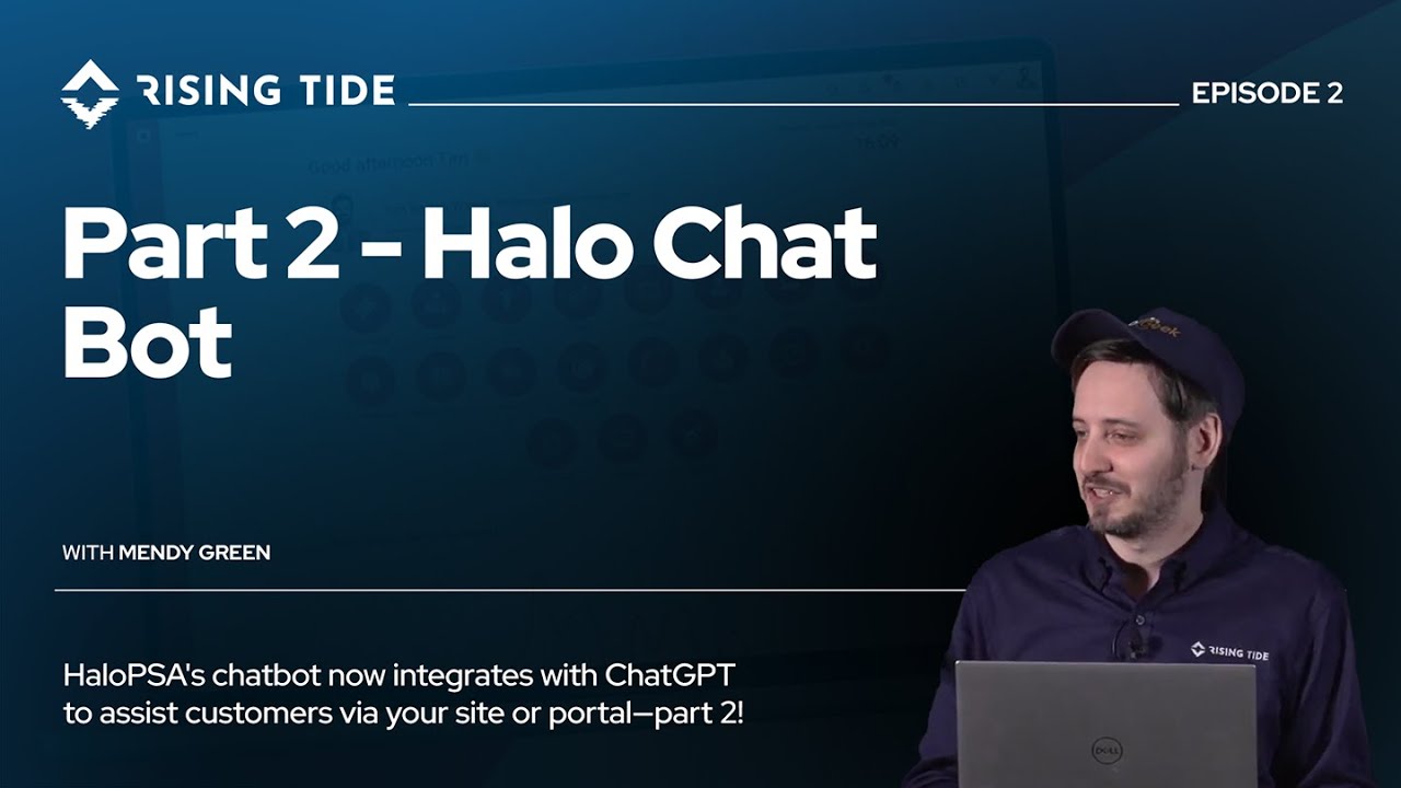 HaloPSA + ChatGPT Part 2 - Halo Chat Bot - YouTube