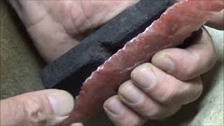 flintknapping a GLASS KNIFE by gregpryorhomestead 12,034 views 3 years ago 14 minutes, 20 seconds