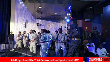 Jah Prayzah and the Third Generation band performs at HICC