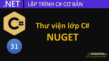 CS31 Tạo thư viện lớp C# NET Core và chia sẻ lên nuget.org, ví dụ thư viện C# đổi số thành chữ