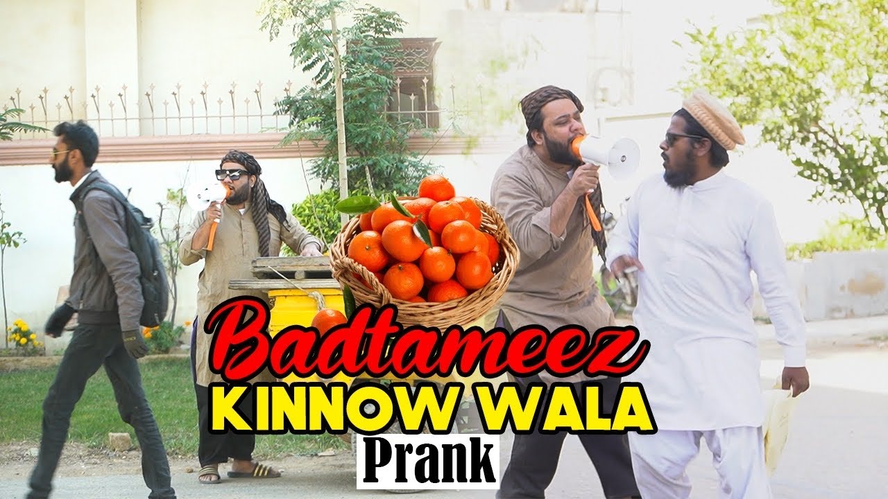 | Badtameez Kinnow Wala Prank | By Nadir Ali in | P4 Pakao | 2022