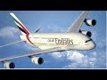 Emirates Boeing 777 taking off from Dubai DXB